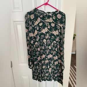 Knox Rose green floral dress - large
